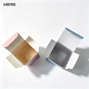 Boîte d'emballage cosmétique de luxe rose sur mesure avec insert, boîte de <span class=keywords><strong>maquillage</strong></span> avec fenêtre - Product Image 5