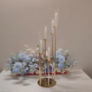 卸売マルチカラークリスタル蓮仏キャンドルホルダー/紙重量直径6cm ~ 14cm