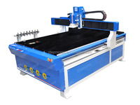 Routeur CNC 1218 pour le bois, machine de gravure 3D CNC, contrôle Mach3, composants principaux RichAuto/Syntec/DSP, moteur, pompe