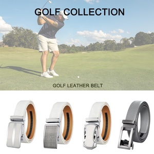 <span class=keywords><strong>Cintura</strong></span> da Golf in Vera Pelle <span class=keywords><strong>Bianca</strong></span> di Alta Qualità per <span class=keywords><strong>Uomo</strong></span> con Logo Personalizzato - Product Image 5