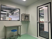 Salle blanche modulaire à flux laminaire ISO 7 Classe 10000
