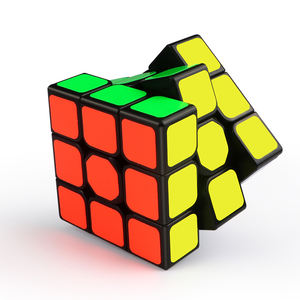 Educational Toys Magic Puzzle Cube Speed Cube 3x3x3 Stickerless Magic Toy Display Box Unisex ABS Magnetic Qiyi 3x3x3 Cube