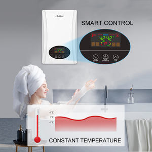 Calentador de agua eléctrico de alta eficiencia de 8KW Elemento calefactor de aluminio fundido IPX4 Diseño de pantalla LED impermeable para uso doméstico y hotelero - Product Image 4