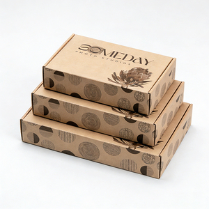Custom Logo Folding Shipping Boxes Paper <b>Cardboard</b> Corrugated Gift Mailer <b>Box</b> Packaging - Product Image 6