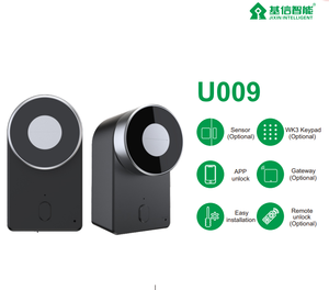 قفل اسطوانة Ttlock Wehere بتطبيق مستدير باليورو قفل اسطواني ذكي للمنزل والشقة الفندقية - Product Image 6