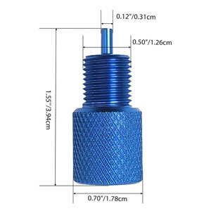 Automotive Brake Proportioning Valve Bleed Tool Blue Aluminum Alloy For Disc <b>Drum</b> Pv2 Pv4 Ac 1 72 1371 - Product Image 3