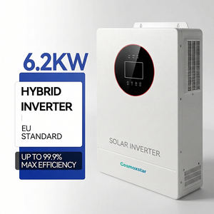 Inversor híbrido Cosmoxstar de buen precio, 6.2KW, monofásico, 48V, fuera de la red, para sistema solar doméstico. - Product Image 1