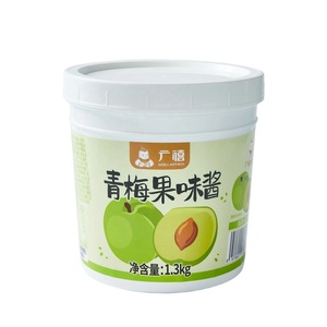 Marmellata di Prugne Verdi da 1,3 kg con 9% di Polpa Vera, Marmellata di Frutta per Bubble Tea, Smoothie, Dessert e Topping per Bevande - Product Image 3