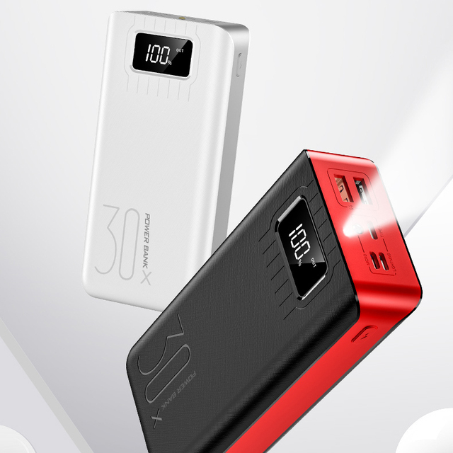 Abs Material Power Bank fast Charging Power Bank double Type-c Input Interface factory Price Power Bank Hot Sale Power Bank