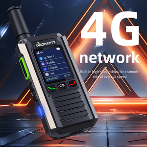 วิทยุสื่อสาร GaodaPTT K11 Global 4G LTE PoC แบบกดปุ่มพูดคุยผ่านเครือข่ายเซลลูลาร์  วิทยุสื่อสารสองทาง ระยะไม่จำกัด  พร้อมซิมการ์ด Xin POC  วอล์คกี้ทอล์คกี้ OEM - Product Image 5