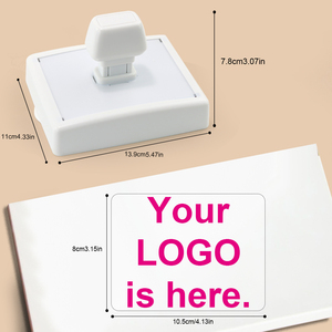 Timbro Fotosensibile Personalizzato 80X105mm in Plastica ABS con 5 Colori di Inchiostro per Ufficio e Azienda Alta Chiarezza Asciugatura Rapida - Product Image 5