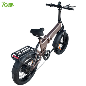 Bicicleta Eléctrica Plegable con Cuadro de Aleación de Aluminio, 48V 17.8AH 250W/500W/750W, Neumáticos Gruesos de 20 Pulgadas, Motor sin Escobillas, ¡Oferta! - Product Image 6