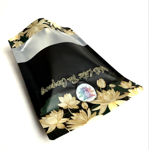 Sacs d'emballage alimentaire personnalisés, résistants à l'humidité, refermables, avec fenêtre, pour thé. - Product Image 6