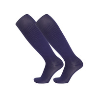 Chaussettes de football mi-hautes pour enfants et adultes, légères, respirantes, longues, décontractées, couleur unie, anti-salissures, tricotées