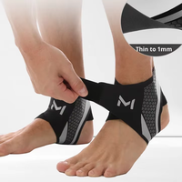 Chaussettes de compression universelles pour cheville, respirantes, flexibles, en nylon, anti-entorse, anti-torsion, pour le sport en plein air en hiver, professionnelles