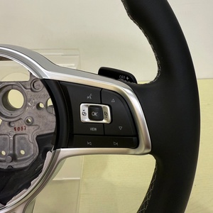 Volant en cuir OEM du fabricant pour Volkswagen VW GTE <span class=keywords><strong>Golf</strong></span> 4R <span class=keywords><strong>R6</strong></span> MK7 Tiguan Polo Jetta - Product Image 6