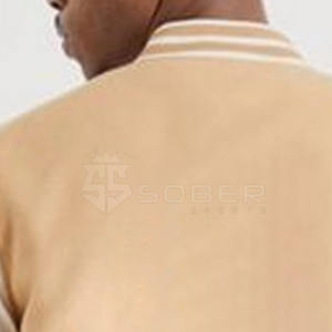 Veste à capuche légère à col montant en coton/laine pour hommes pour l'hiver Design personnalisé à la mode à séchage rapide - Product Image 6