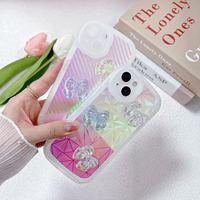 Coque de téléphone transparente en TPU écologique motif papillon pour iPhone 13 14 15 16 17 18 Pro Max – Prix attractif