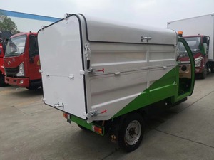 Bán Chạy Xe Rác Điện 3 Bánh Xe Tải Thu Gom Rác Thải Điện Tử Tự Xả Xe Ba Bánh 2.5cbm/1ton - Product Image 2