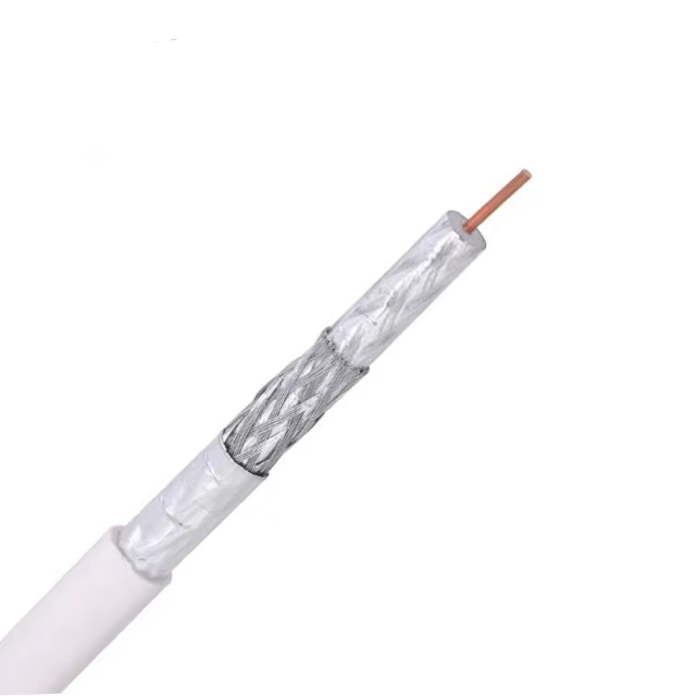 Microlink RG6 Tri-Shield Coaxial Cable 75 Ohm for CCTV/CCAV/Antenna/Satellite TV /CE Certified PVC/PE Jacket