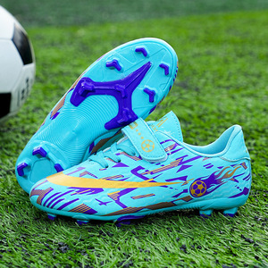 Nouvelles Chaussures de Football à Crochets pour Enfants, Crampons TF pour Gazon Artificiel, Crampons Longs/Courts pour Étudiants, Tige en Cuir, Semelle Antidérapante, Automne/Hiver - Product Image 3