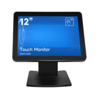 Monitor layar sentuh 4:3 layar sentuh LCD PC Pos Monitor 10.4 12 15 17 19 inci layar LCD industri