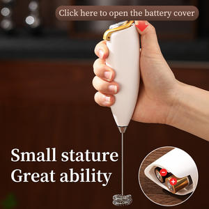 رغوة الحليب الكهربائية المنزلية وظيفة تلقائية السكن البلاستيك دائم للمقهى التحريك الحليب مقلب الحليب - Product Image 5