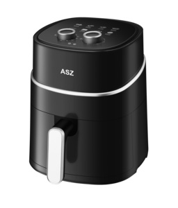 Petite friteuse électrique avec contrôle de la température, minuterie, arrêt automatique, plateau de friture antiadhésif - Product Image 1