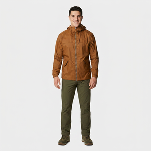 2026 Custom Printed Sublimation <b>Canvas</b> Windbreaker Jacket Best Design for Outdoor Use - Product Image 1