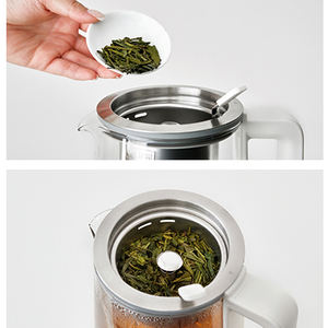 Bouilloire électrique <span class=keywords><strong>théière</strong></span> <span class=keywords><strong>1</strong></span> <span class=keywords><strong>litre</strong></span> multi-usages chauffe-eau rapide chaudière <span class=keywords><strong>théière</strong></span> en verre bouilloire portable - Product Image 2