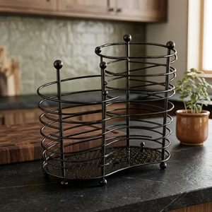Eco-Friendly Mini Metal Fruit <b>Basket</b> with Handles Multi-Color Options High Quality - Product Image 3