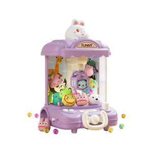 Doll Machine Claw Toy For Kids With Plush Toys 4-6 Years Old Electric Playset Birthday <b>Gift</b> - Product Image 3