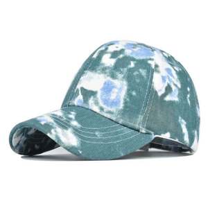 Gorra Deportiva de Algodón con Estampado Tie Dye en Colores Pastel, Cómoda, Estilo Urbano, para Hombre y Mujer - Product Image 6