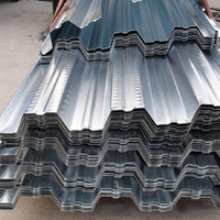 Tôles de toiture en zinc ondulé Luxi Z80 de 0,12 mm, revêtues de GI, certifiées ASTM, avec services de découpe, pliage et soudage
