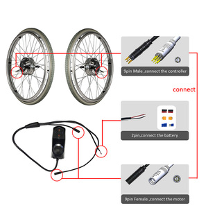 Greenpedel 24V potente disabili 2 ruote 250w 6 km/h elettrico sedia a rotelle - Product Image 2