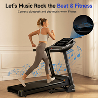Tapis roulant électrique pliable de haute qualité YPOO Supplier pour la maison, tapis roulant inclinable pour le sport