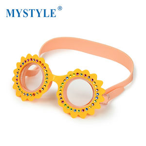 Vente en gros de lunettes de natation mode anti-buée pour enfants lunettes de natation verres de prescription belle monture - Product Image 3