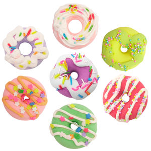 Grosir gelembung Vegan mandi aromaterapi perawatan tubuh Bathbomb Label pribadi donat Kit besar Natal kecil mewah bom mandi - Product Image 1