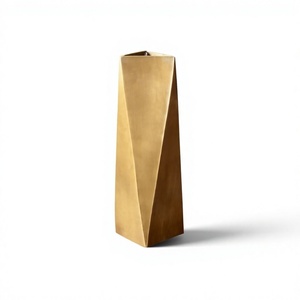 Brown Solid Brass <b>Table</b> <b>Lamp</b> With Matte Finished Decorative for Home & Office - Product Image 1