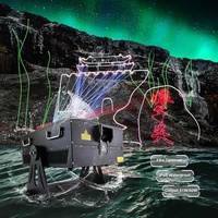 Projecteur de logo extérieur étanche IP65 RVB, éclairage de scène professionnel 60W, animation laser DJ pour mariage