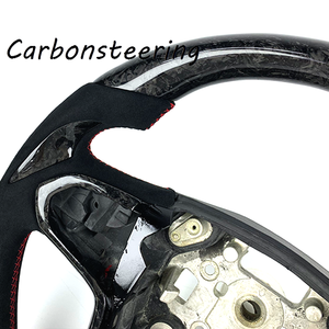 Accessoires intérieurs pour GMC, volant <span class=keywords><strong>de</strong></span> voiture en fibre <span class=keywords><strong>de</strong></span> carbone forgée pour Sierra 1500 Denali Silverado, amélioration personnalisée pour pick-up - Product Image 4