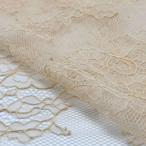 GCW-M91089-2 यूरोपीय त्वचा रंग हल्के पुष्प के लिए चमकदार पुष्प फीता कपड़े - Product Image 5