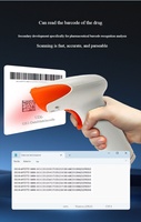 Pemindai Barcode Eyab 2D QR Code Barcode Produk Gudang Supermarket Pakaian Pemindai Genggam Kode 1D Perangkat Lunak Penjualan