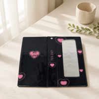 Lerp&4 Cuts Album photo 2*6 pouces pour Kpop, populaire, pour photos de style girly, classeur vertical pour bandes de photos de cabine photo