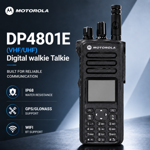 Interphone longue portée intrinsèque DP4801E WIFI GPS GLONASS Radio VHF IP68 résistant à l'eau - Product Image 1