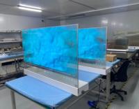 Monitor de Pantalla OLED Transparente de 30 Pulgadas, Soporte de Exhibición de Señalización Digital con Revestimiento AR y Punto de Acceso WiFi para Uso en Interiores