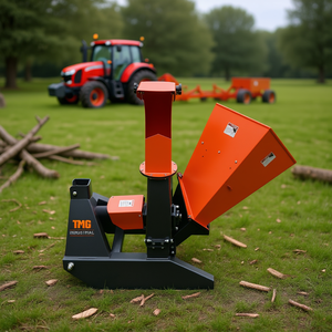 Broyeur de bois industriel Tmg, capacité de 4 pouces, catégorie 1 à 3 points, pour tracteurs de 30 à 50 CV - Product Image 2