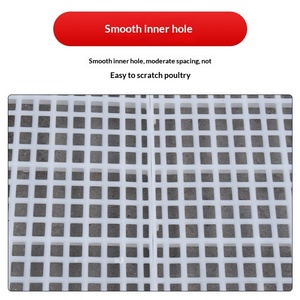 Plaque anti-fuite en plastique pour litière de poulet, pour cages et poulaillers de volailles, lapins, canards, oies, pigeons - Product Image 4