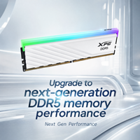 ADATA XPG Lancer D300G DDR5 16GB 6000MHz CL36 UDIMM Putih RGB Memori Desktop OEM Pabrik Hynix A-die Tersedia Stok Tersedia di Gudang