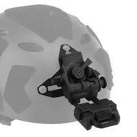 L4G69 Support de dispositif de vision nocturne pour casque en nylon pour PVS15 PVS18 GPNVG18 Support de montage pour casque NVG